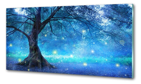 Panou sticla securizata bucatarie pădure misterioasă