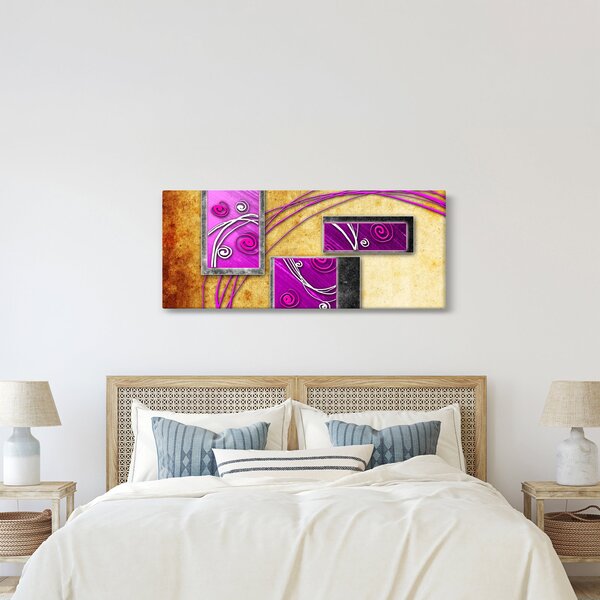 Tablou abstracție (120x50 cm)