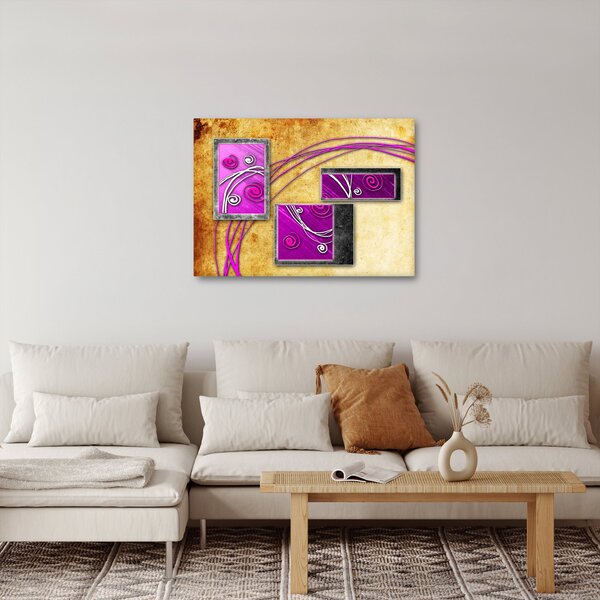 Tablou abstracție (70x50 cm)