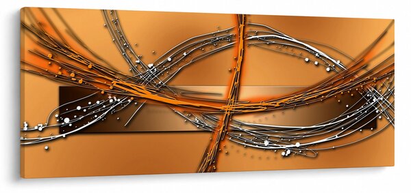Tablou abstact (120x50 cm)