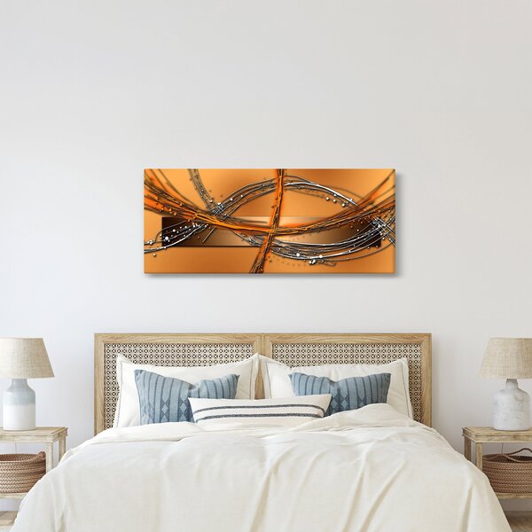 Tablou abstact (120x50 cm)