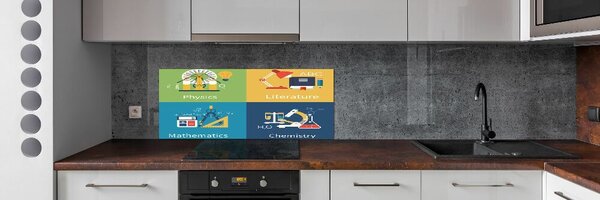 Sticlă pentru bucătărie Subiecte școlare