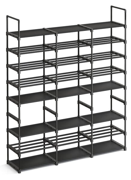 Raft pentru pantofi Songmics Negru 129x29.5x157.6 cm