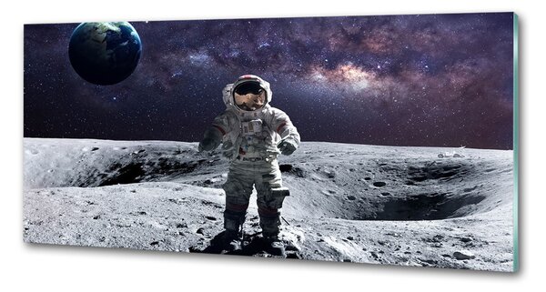 Panou sticlă bucătărie Astronaut
