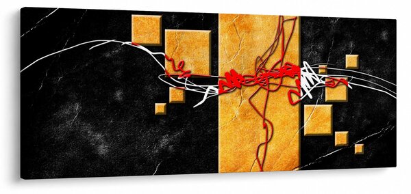 Tablou abstract - Dansatoare (120x50 cm)