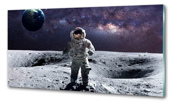 Panou sticlă bucătărie Astronaut