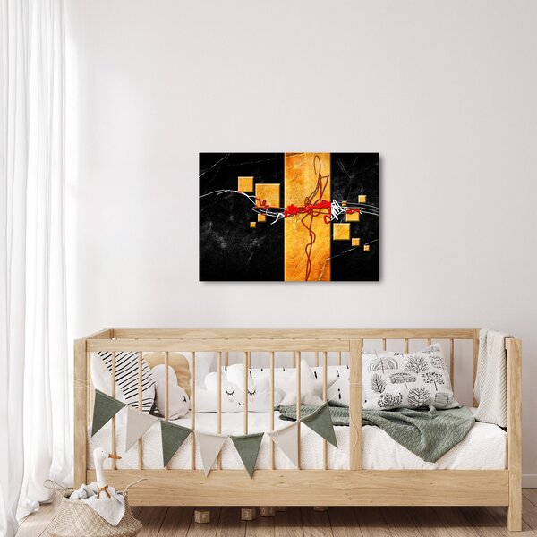 Tablou abstract - Dansatoare (70x50 cm)