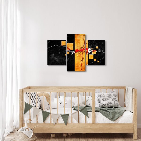 Tablou abstract - Dansatoare (90x60 cm)