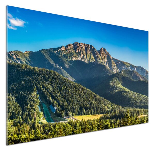 Sticlă pentru bucătărie panorama Tatra