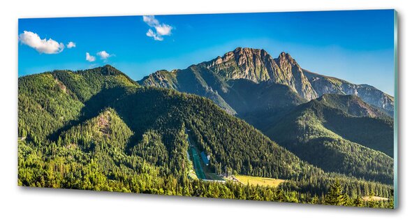 Sticlă pentru bucătărie panorama Tatra