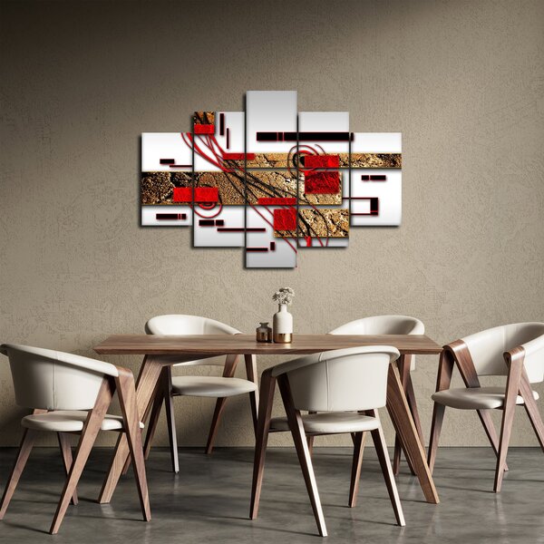 Tablou cu abstracție (150x105 cm)