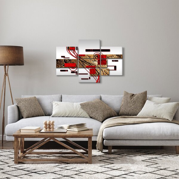 Tablou cu abstracție (90x60 cm)
