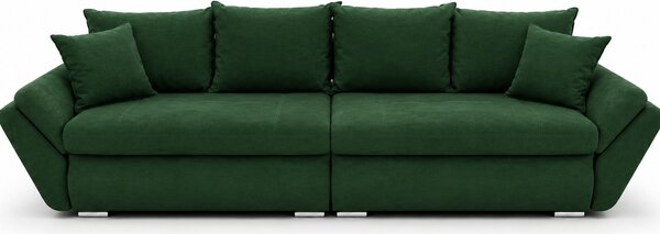 Canapea Extensibilă Confort cu Spumă HR, Verde Smarald