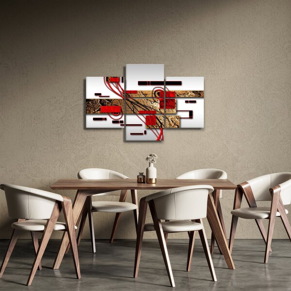 Tablou cu abstracție (90x60 cm)