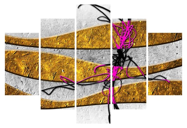 Tablou cu abstracție (150x105 cm)