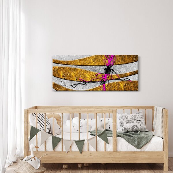 Tablou cu abstracție (120x50 cm)