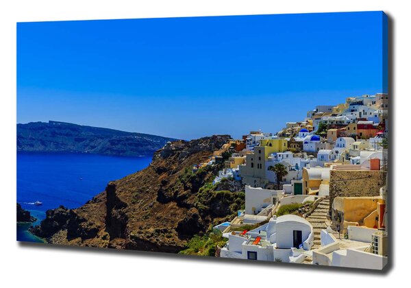 Imprimare tablou canvas Santorini Grecia
