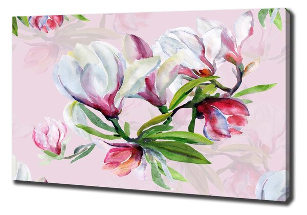Tablou pe pânză canvas flori magnolia
