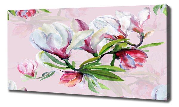 Tablou pe pânză canvas flori magnolia