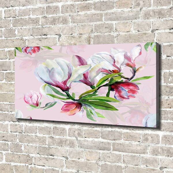 Tablou pe pânză canvas flori magnolia