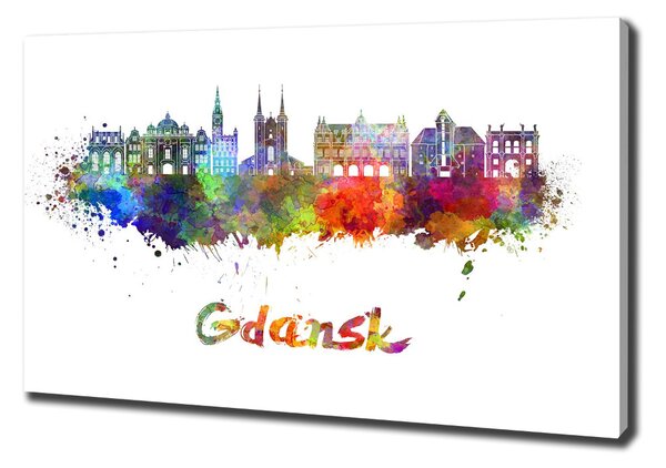 Tablouri tipărite pe pânză culoare Gdańsk