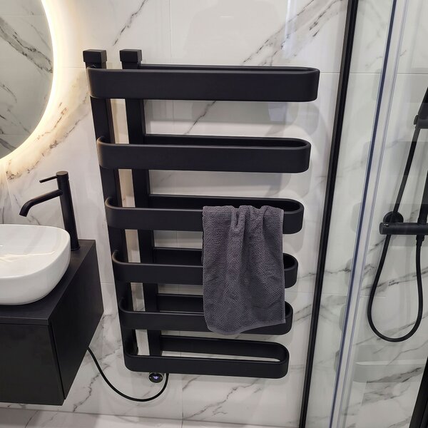 Radiator electric Rea Artas 90x50cm Negru