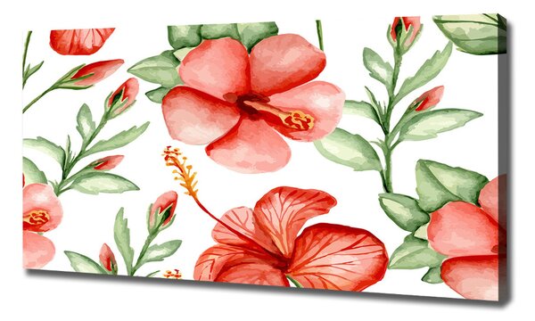 Tablouri tipărite pe pânză flori tropicale