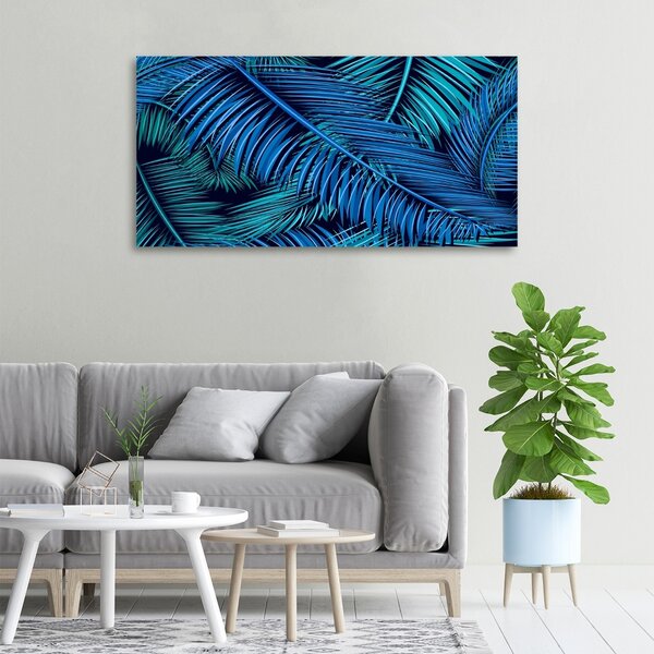 Print pe canvas frunze de palmier