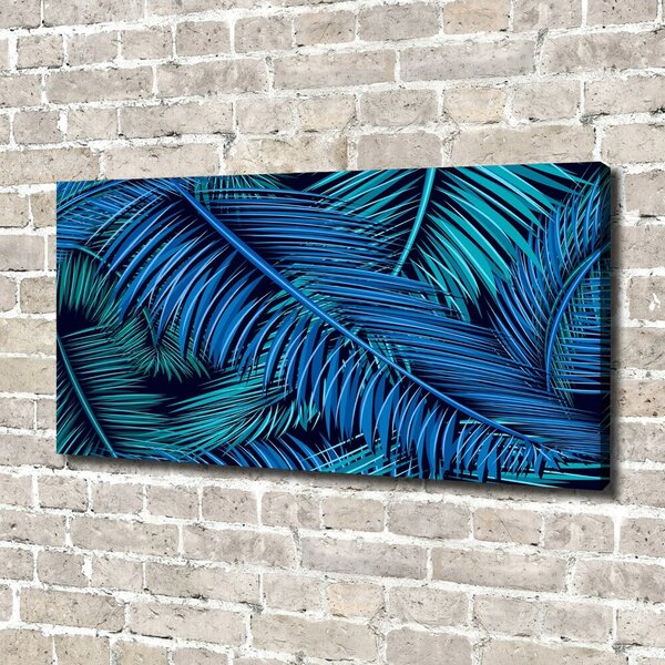 Print pe canvas frunze de palmier