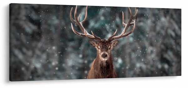 Tablou - Cerbul majestic (120x50 cm)