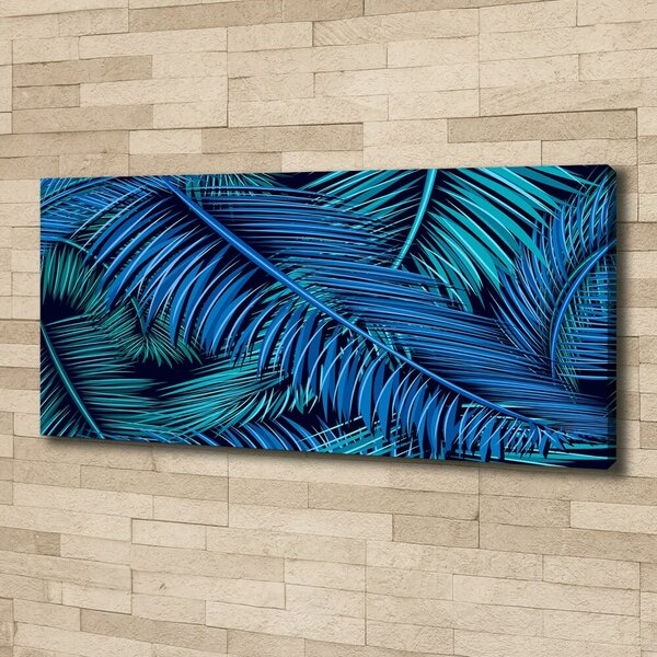 Print pe canvas frunze de palmier