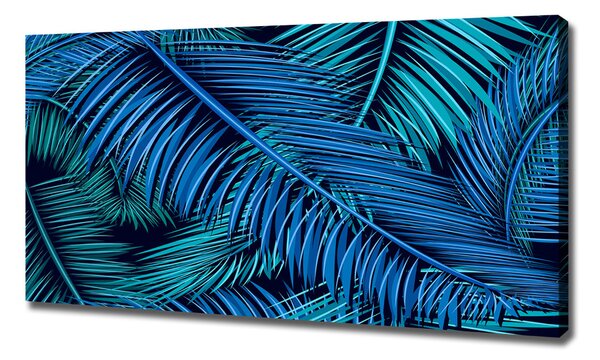 Print pe canvas frunze de palmier