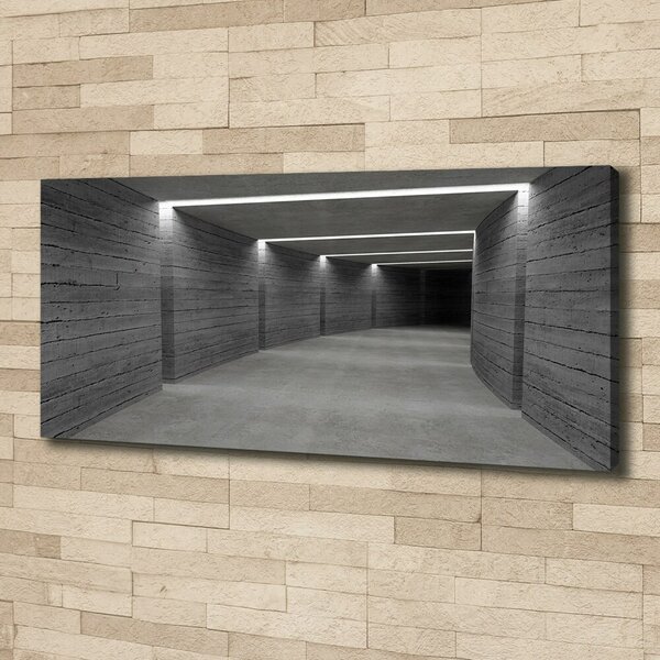 Tablou canvas Tunelul de beton