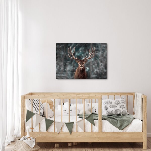 Tablou - Cerbul majestic (70x50 cm)