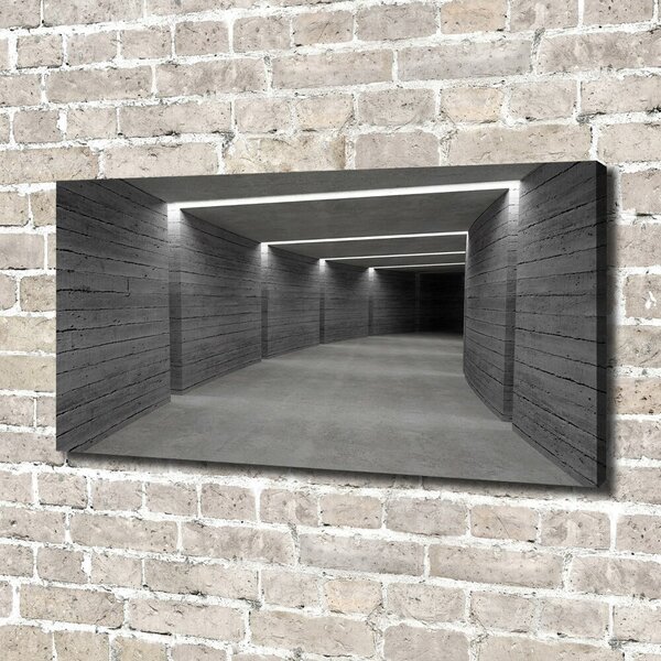 Tablou canvas Tunelul de beton