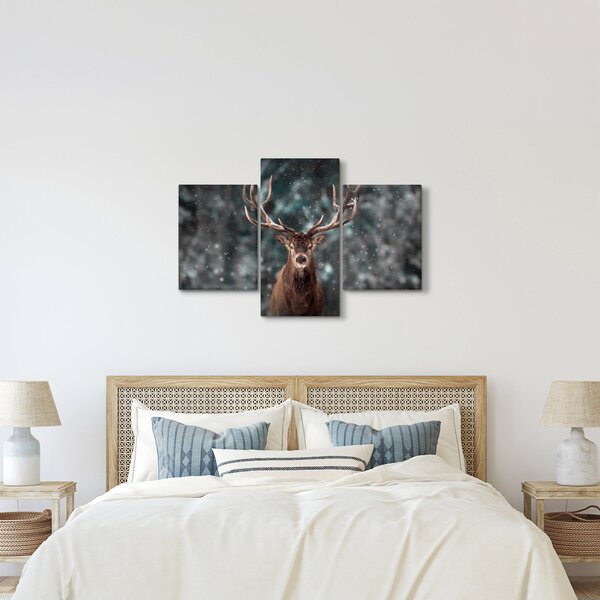 Tablou - Cerbul majestic (90x60 cm)