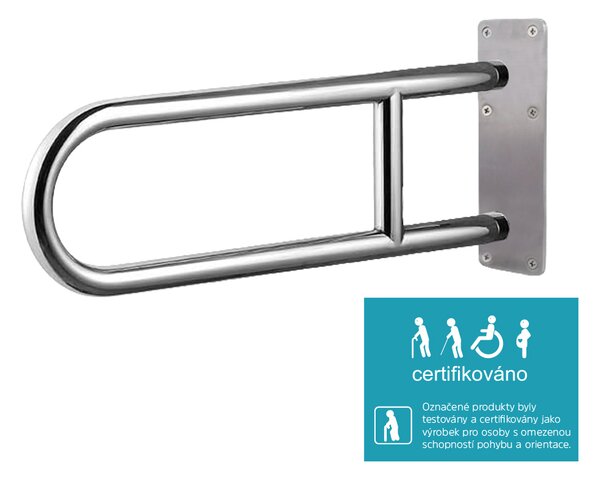 Mereo Mereo, Mâner fix Mereo, oțel inoxidabil, 60 cm, MER-KD9030