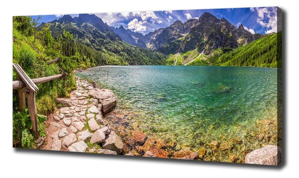 Tablou pe pânză canvas Marine ochi Tatry