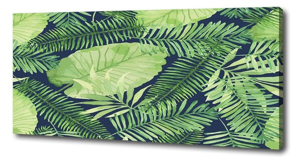 Tablou pe pânză frunze tropicale