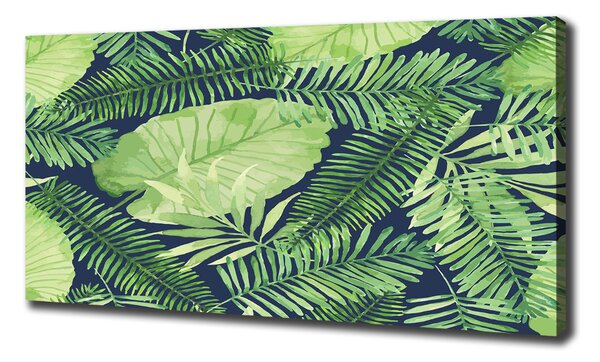 Tablou pe pânză frunze tropicale