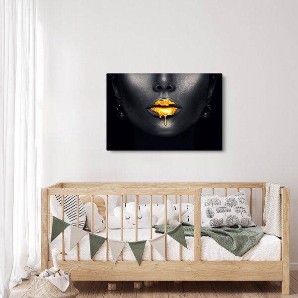 Tablou - Buzele femeii (90x60 cm)