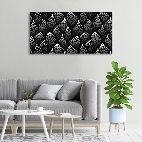 Print pe canvas Punctele negre-negru