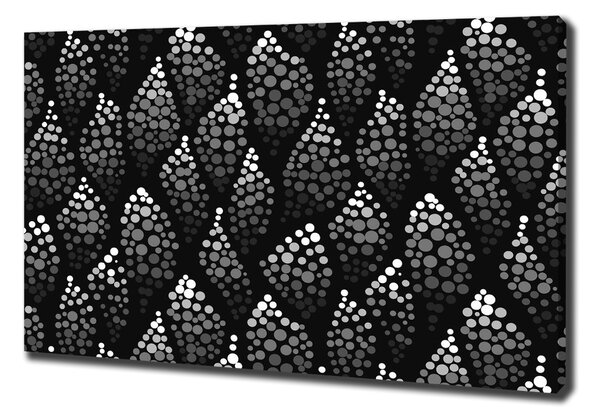 Print pe canvas Punctele negre-negru