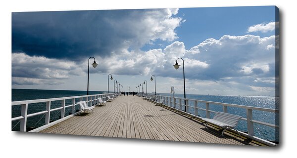 Tablou pe pânză Pier în Orłowo