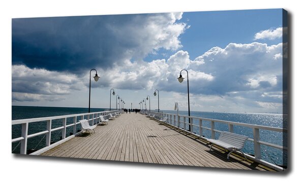Tablou pe pânză Pier în Orłowo