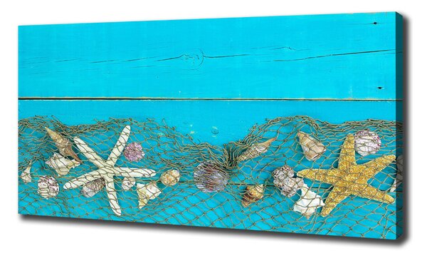 Imprimare tablou canvas Starfish și scoici