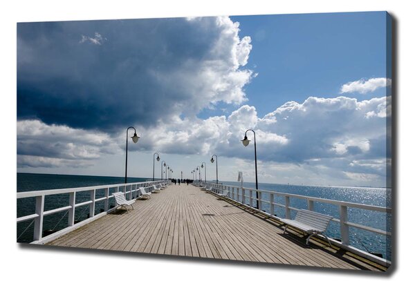 Tablou pe pânză Pier în Orłowo