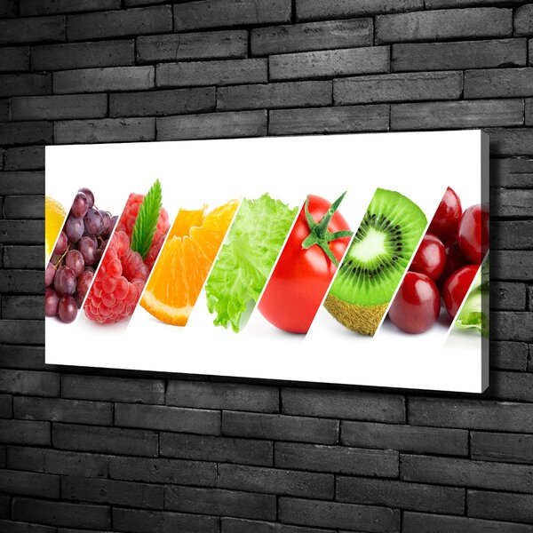 Tablou canvas Fructe si legume