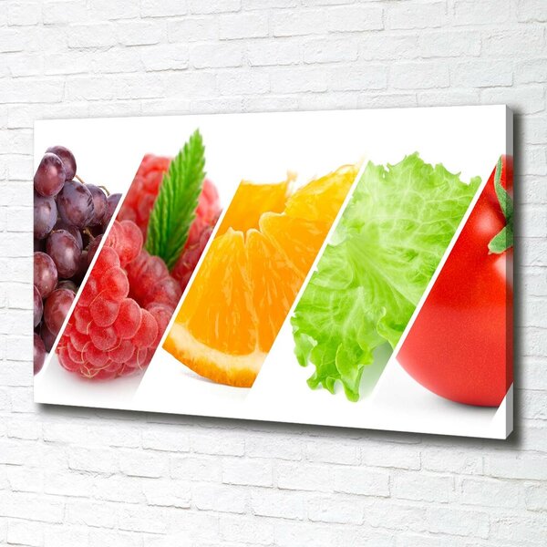 Tablou canvas Fructe si legume