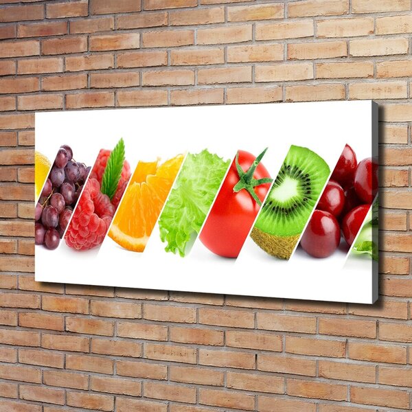 Tablou canvas Fructe si legume